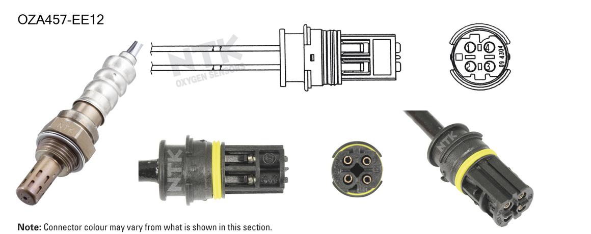 NTK Oxygen Lambda Sensor OZA457-EE12