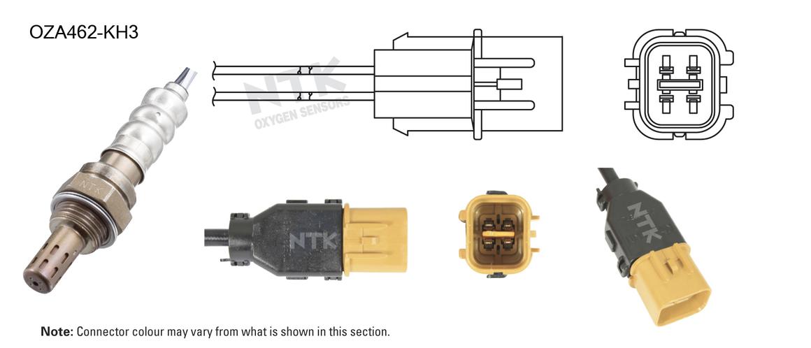 NTK Oxygen Lambda Sensor OZA462-KH3