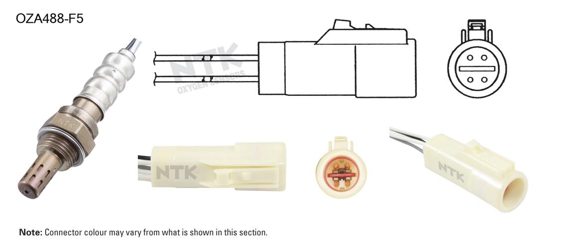NTK Oxygen Lambda Sensor OZA488-F5