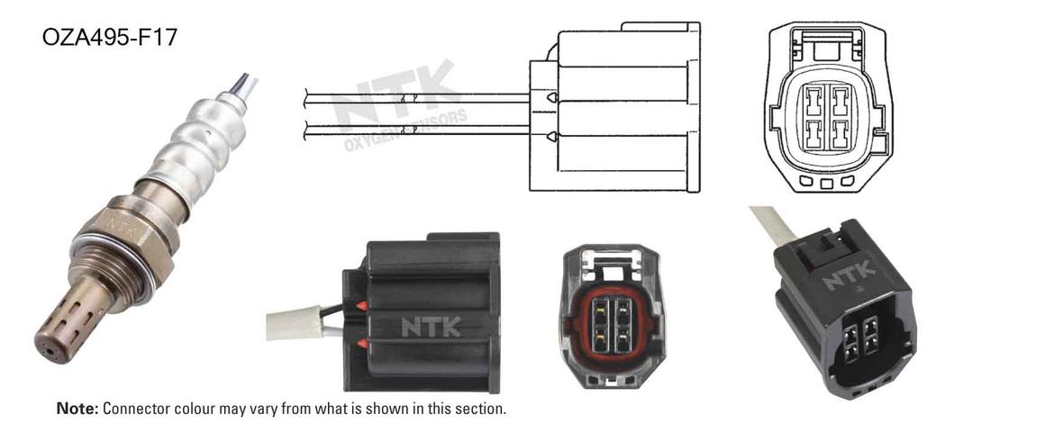 NTK Oxygen Lambda Sensor OZA495-F17