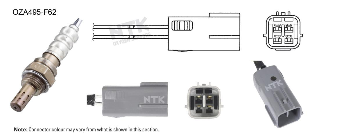 NTK Oxygen Lambda Sensor OZA495-F62