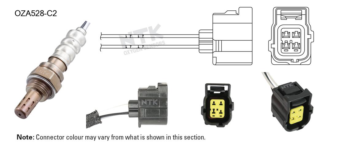 NTK Oxygen Lambda Sensor OZA528-C2