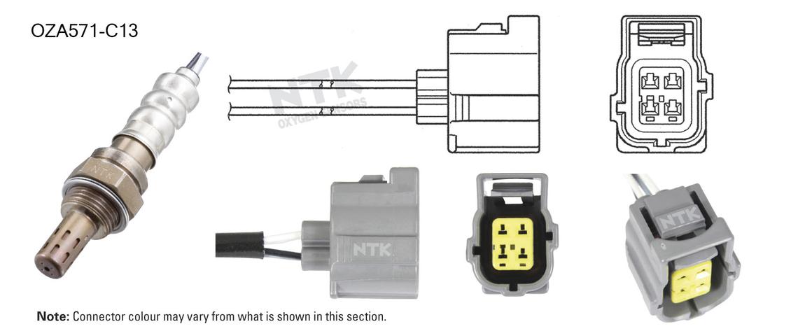 NTK Oxygen Lambda Sensor OZA571-C13