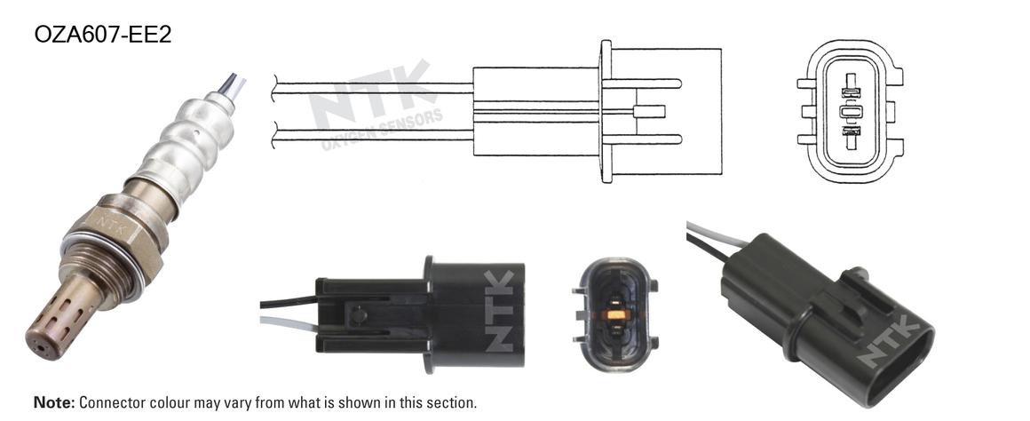 NTK Oxygen Lambda Sensor OZA607-EE2