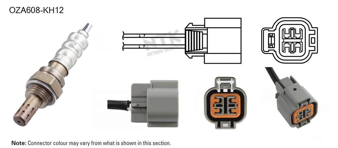 NTK Oxygen Lambda Sensor OZA608-KH12