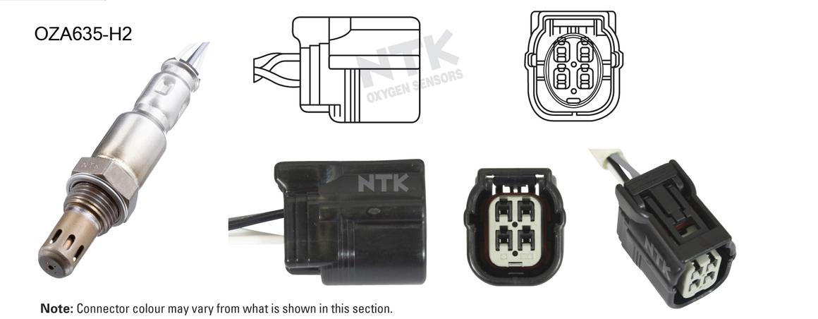 NTK Oxygen Lambda Sensor OZA635-H2