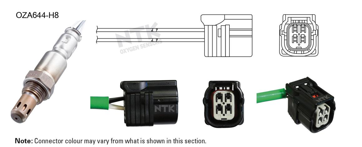 NTK Oxygen Lambda Sensor OZA644-H8