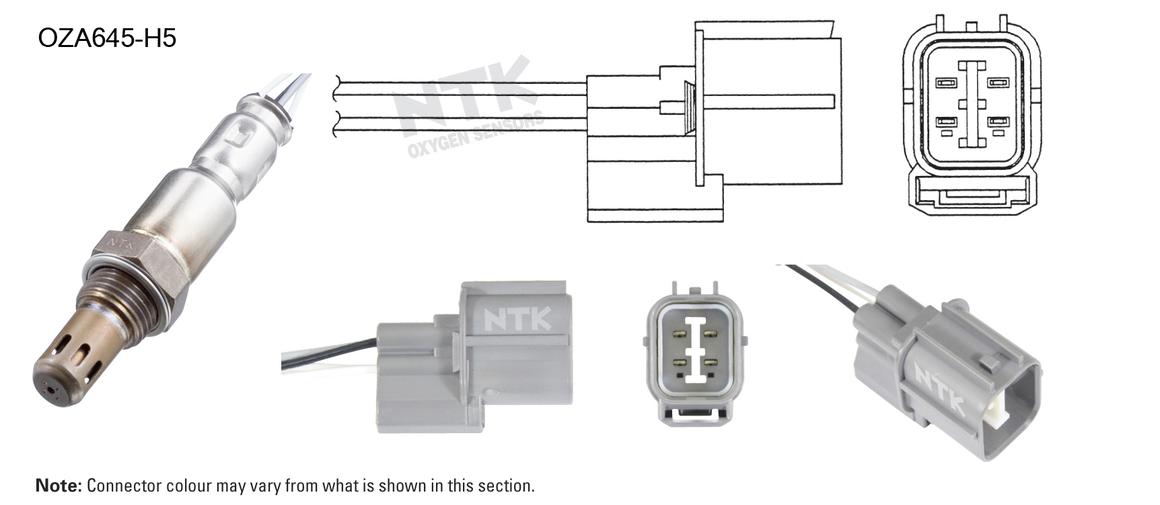 NTK Oxygen Lambda Sensor OZA645-H5