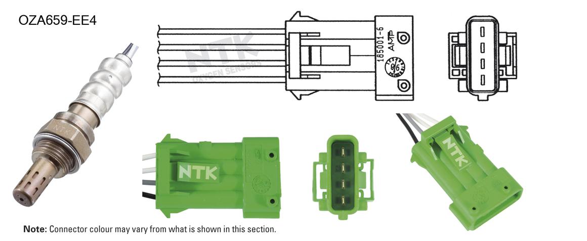 NTK Oxygen Lambda Sensor OZA659-EE4
