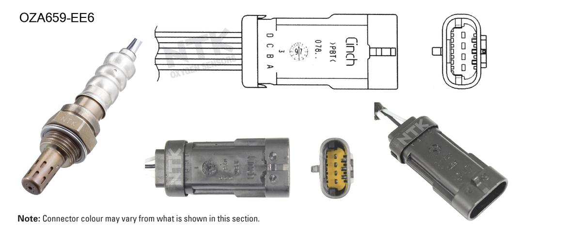 NTK Oxygen Lambda Sensor OZA659-EE6