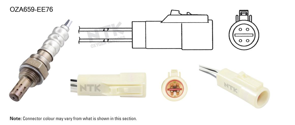 NTK Oxygen Lambda Sensor OZA659-EE76