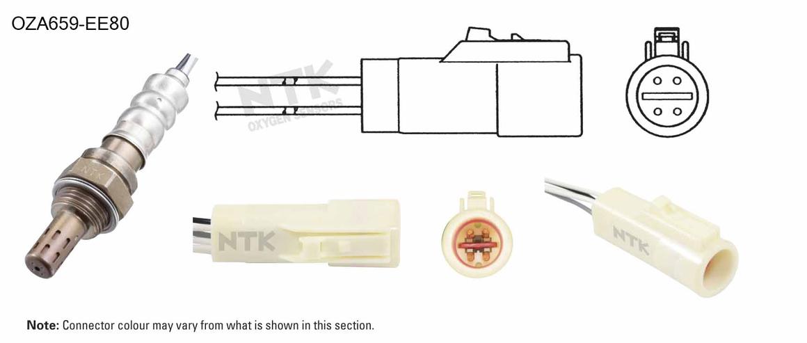 NTK Oxygen Lambda Sensor OZA659-EE80