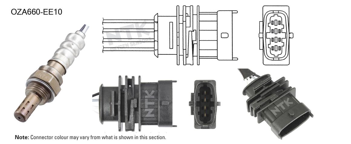 NTK Oxygen Lambda Sensor OZA660-EE10