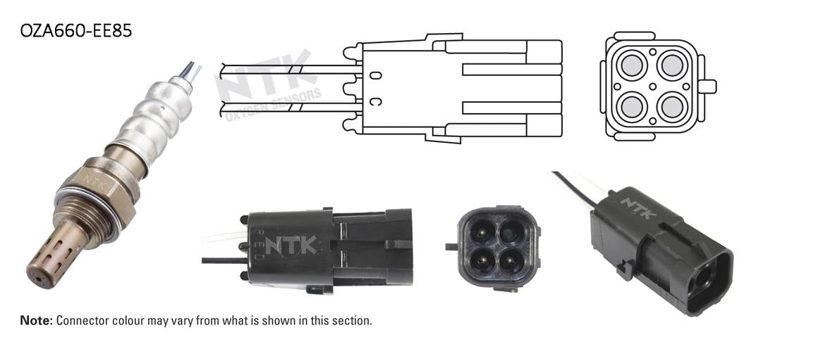 NTK Oxygen Lambda Sensor OZA660-EE85