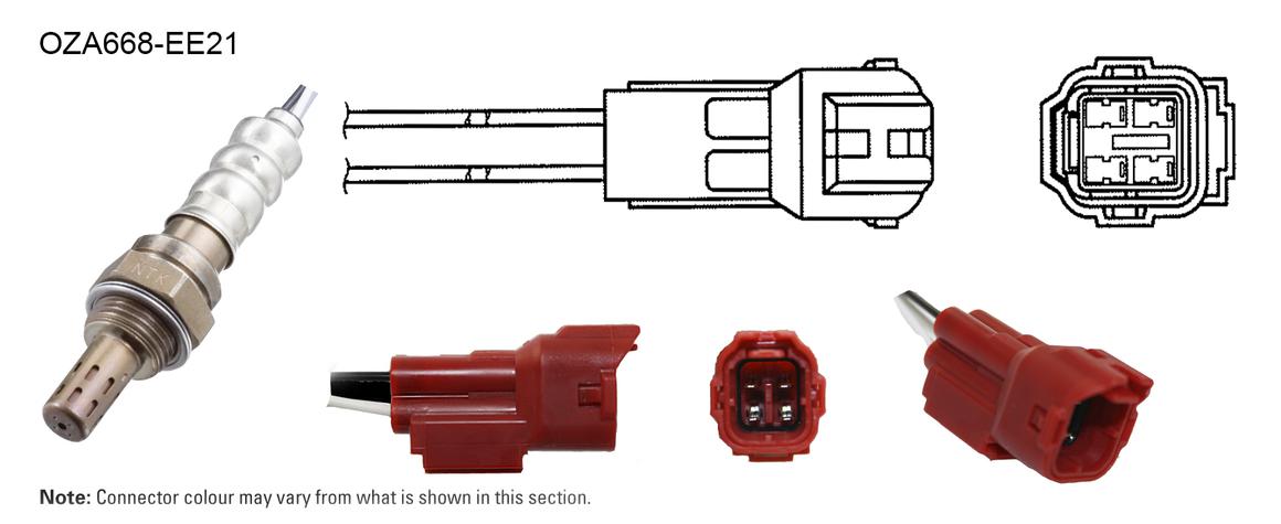 NTK Oxygen Lambda Sensor OZA668-EE21