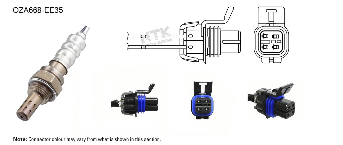 NTK Oxygen Lambda Sensor OZA668-EE35