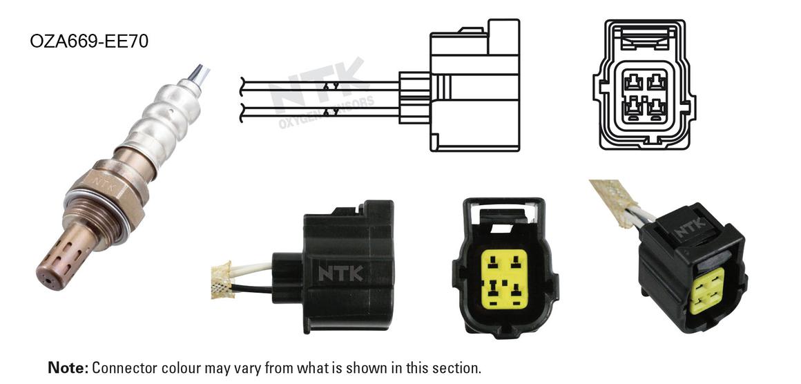 NTK Oxygen Lambda Sensor OZA669-EE70
