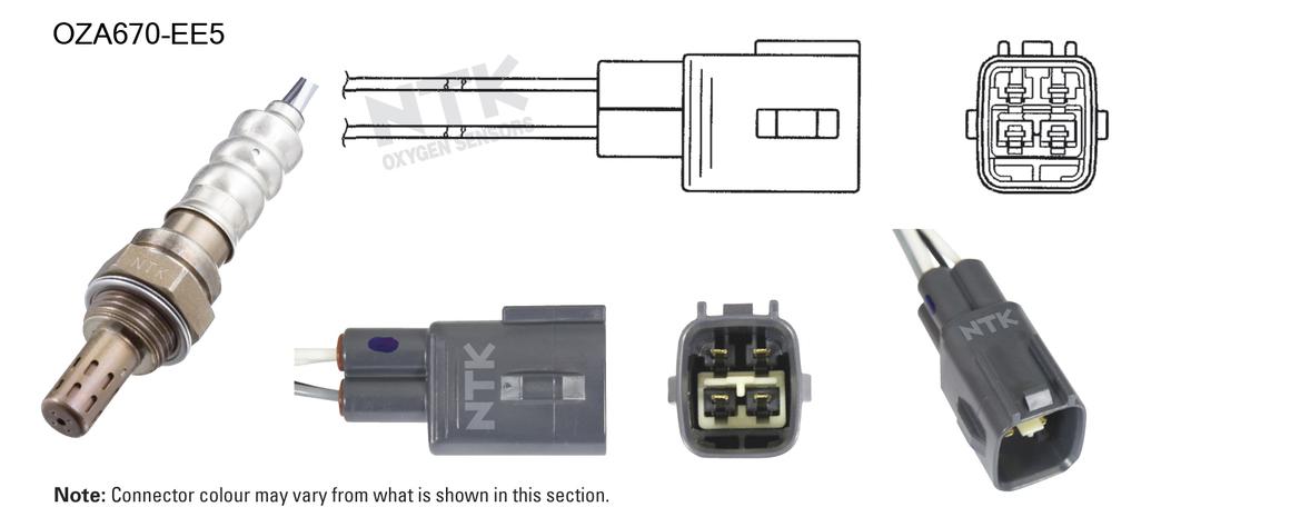 NTK Oxygen Lambda Sensor OZA670-EE5