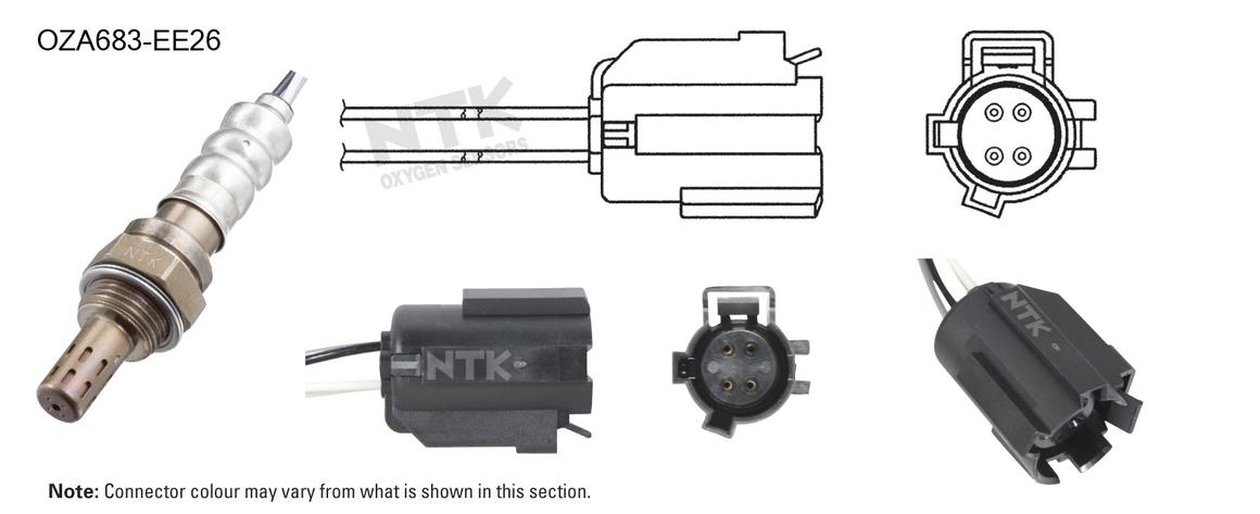 NTK Oxygen Lambda Sensor OZA683-EE26