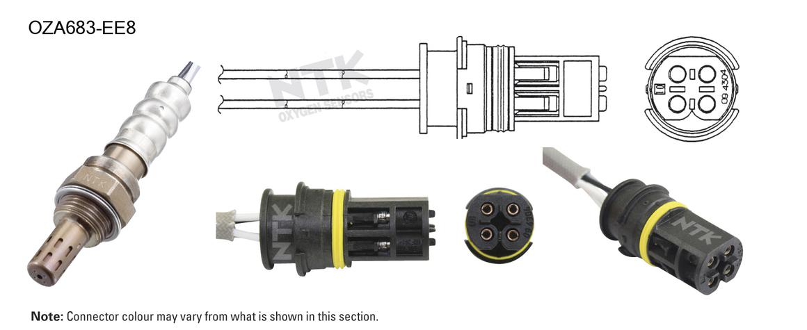 NTK Oxygen Lambda Sensor OZA683-EE8