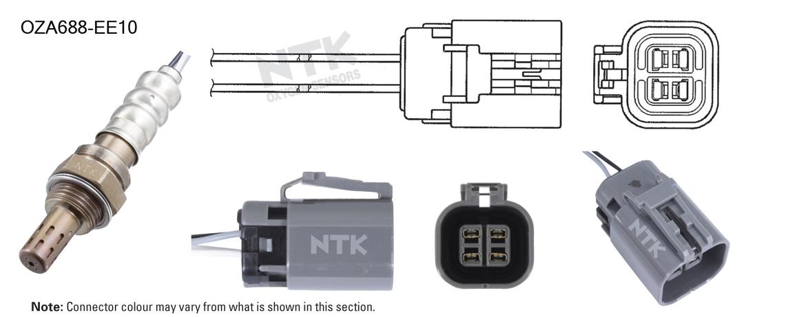 NTK Oxygen Lambda Sensor OZA688-EE10