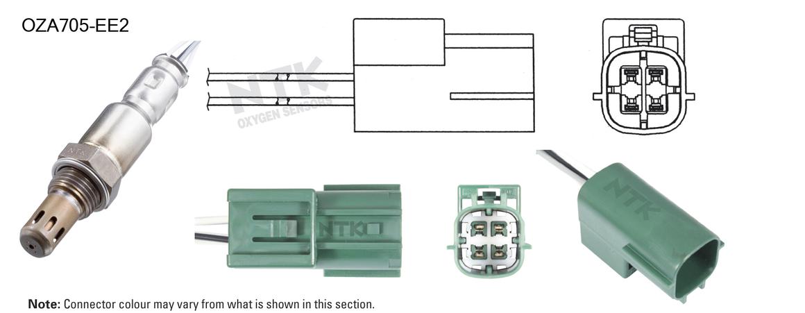 NTK Oxygen Lambda Sensor OZA705-EE2