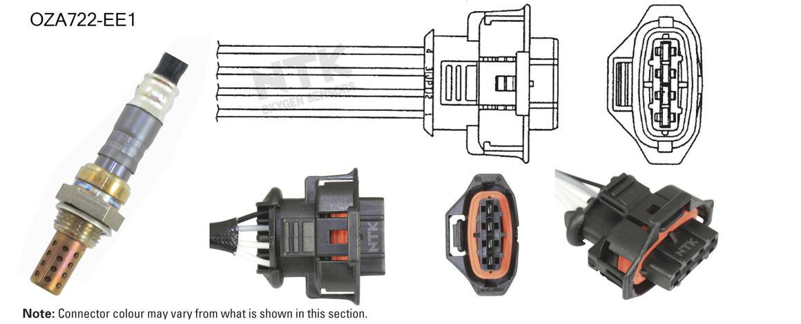 NTK Oxygen Lambda Sensor OZA722-EE1