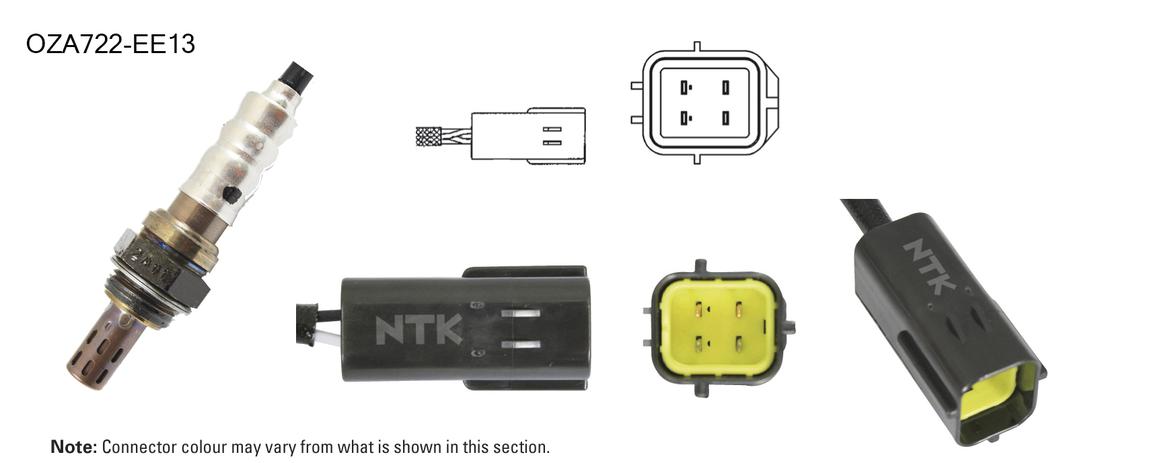NTK Oxygen Lambda Sensor OZA722-EE13