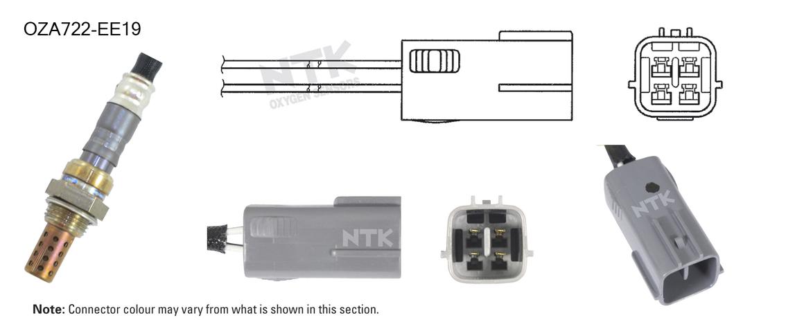 NTK Oxygen Lambda Sensor OZA722-EE19