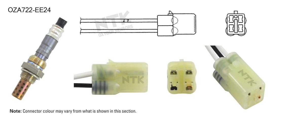 NTK Oxygen Lambda Sensor OZA722-EE24