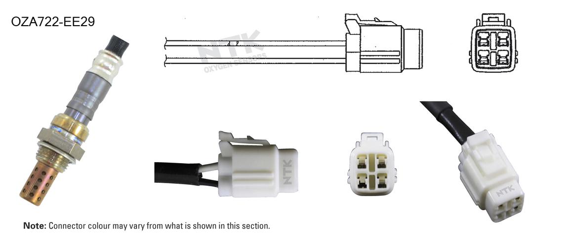 NTK Oxygen Lambda Sensor OZA722-EE29