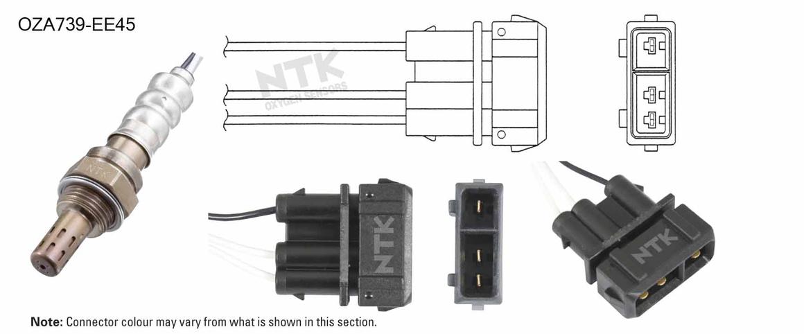 NTK Oxygen Lambda Sensor OZA739-EE45