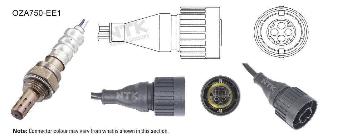 NTK Oxygen Lambda Sensor OZA750-EE1