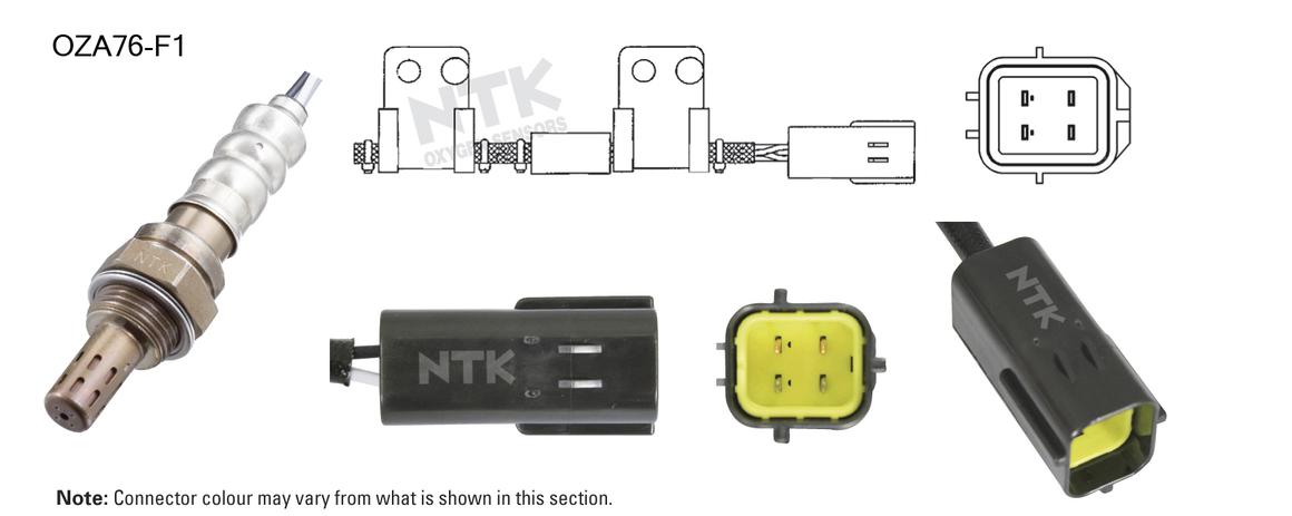 NTK Oxygen Lambda Sensor OZA76-F1