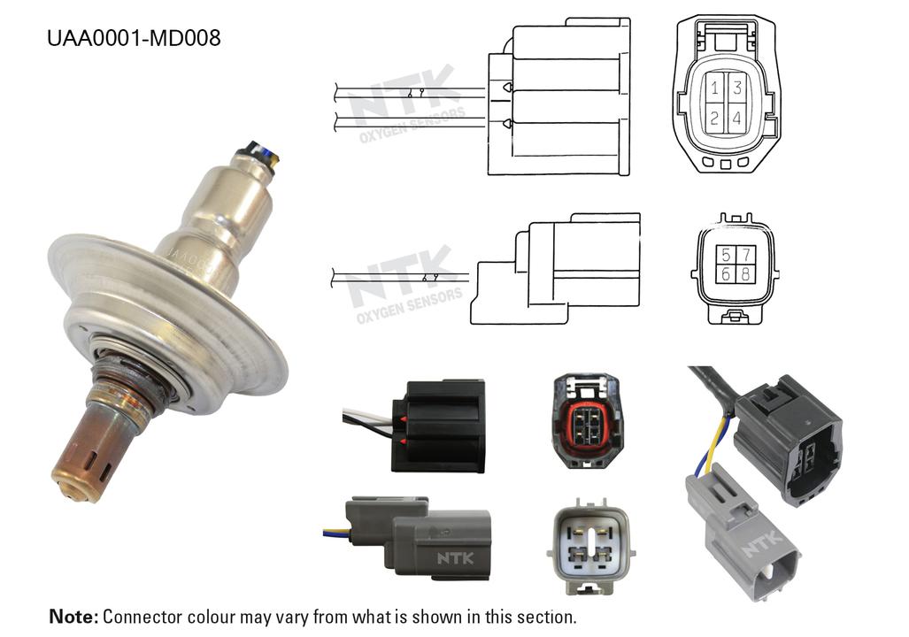 NTK Oxygen Lambda Sensor UAA0001-MD008