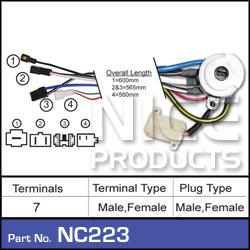NICE Ignition Switch NC223