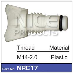 Champion Fasteners Scrivet Black/Grey Len: 14mm Hole: 9mm Head: 26mm TF32