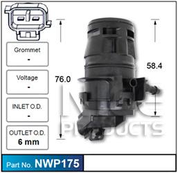 NICE Windscreen Washer Pump NWP175
