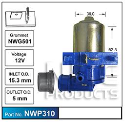 NICE Windscreen Washer Pump NWP310