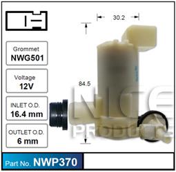 NICE Windscreen Washer Pump NWP370