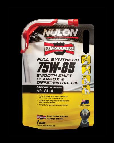 Nulon EZY-SQUEEZE Full Synthetic Gearbox and Transaxle 75W-85 1L