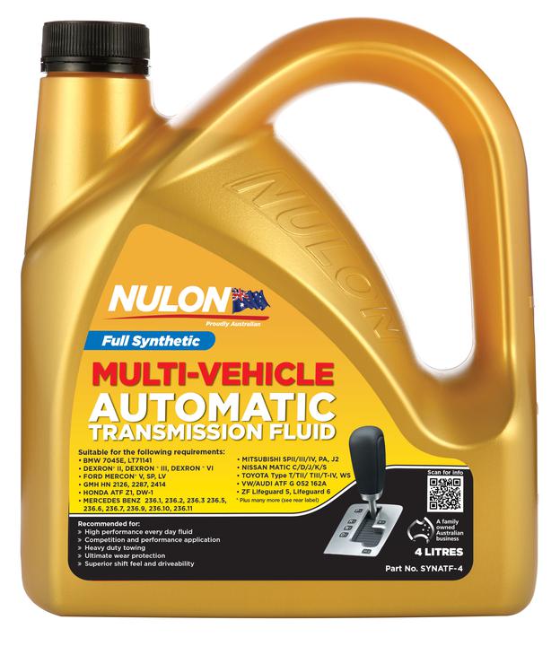 Nulon Automatic Transmission Fluid Full Synthetic 4L