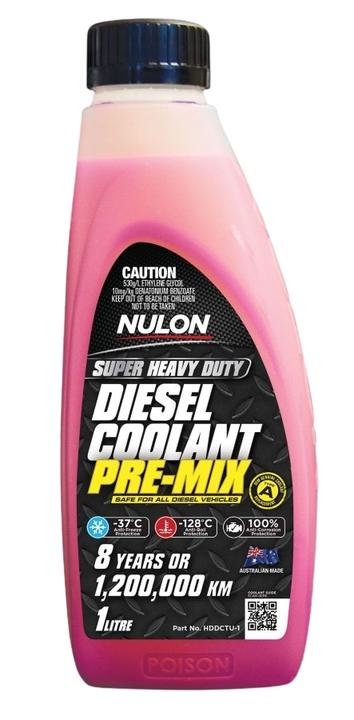 Nulon Super Heavy Duty Diesel Coolant Pre-mix Top-Up 1L