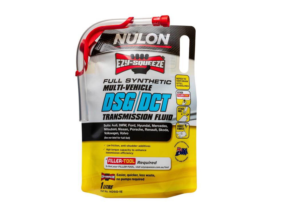 Nulon EZY-SQUEEZE Full Synthetic Dual Clutch Transmission Fluid 1L