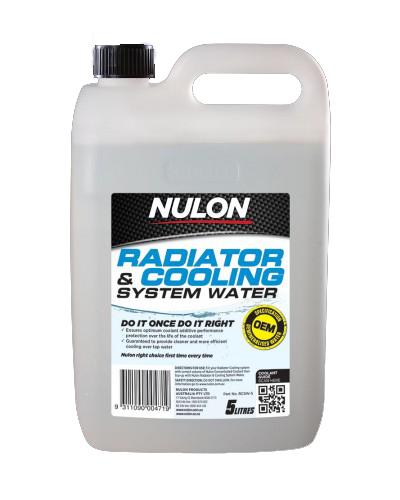 Nulon Radiator & Cooling System Water 5L