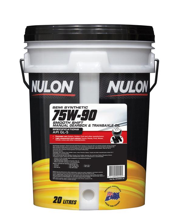 Nulon 75W-90 Gearbox and Transaxle Oil Smooth Shift 20L
