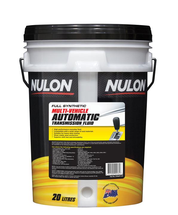 Nulon Automatic Transmission Fluid Full Synthetic 20L