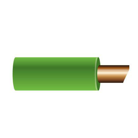 OEX Automotive Cable Single Core 4mm Green 30M Roll ACX0724