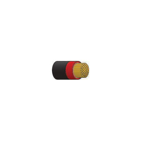 OEX Automotive Cable Single Core 3mm Red W/Black Sheath 100M Roll ACX0772L
