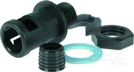 OEX Convoluted Tubing Fitting Straight Suits 32mm ACX1225